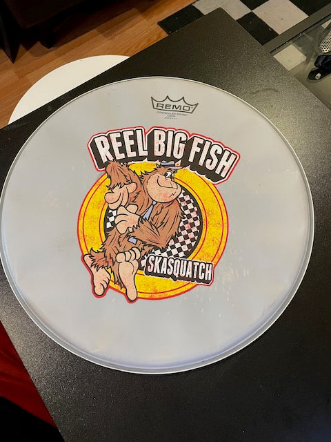 14" printed drumhead - Skasquatch