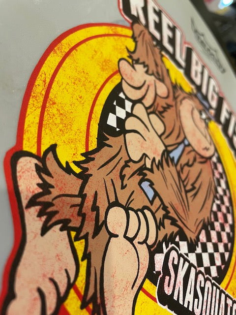 14" printed drumhead - Skasquatch