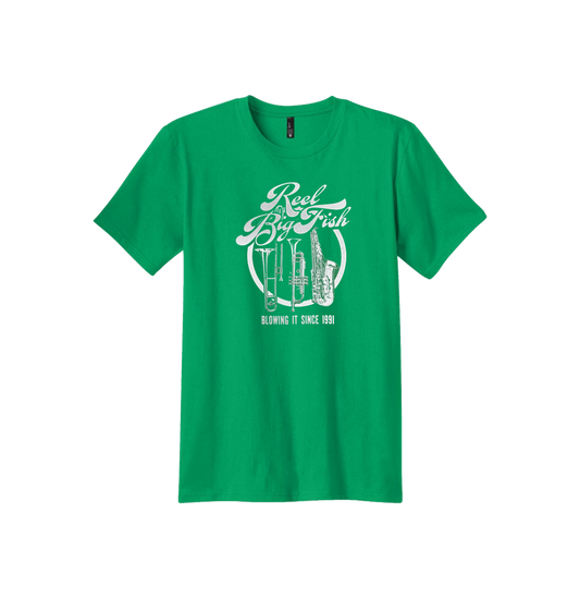 Blowing It T-Shirt - Kellygrün