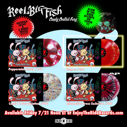 Candy Coated Fury Deluxe Vinyl - Flammenvariante