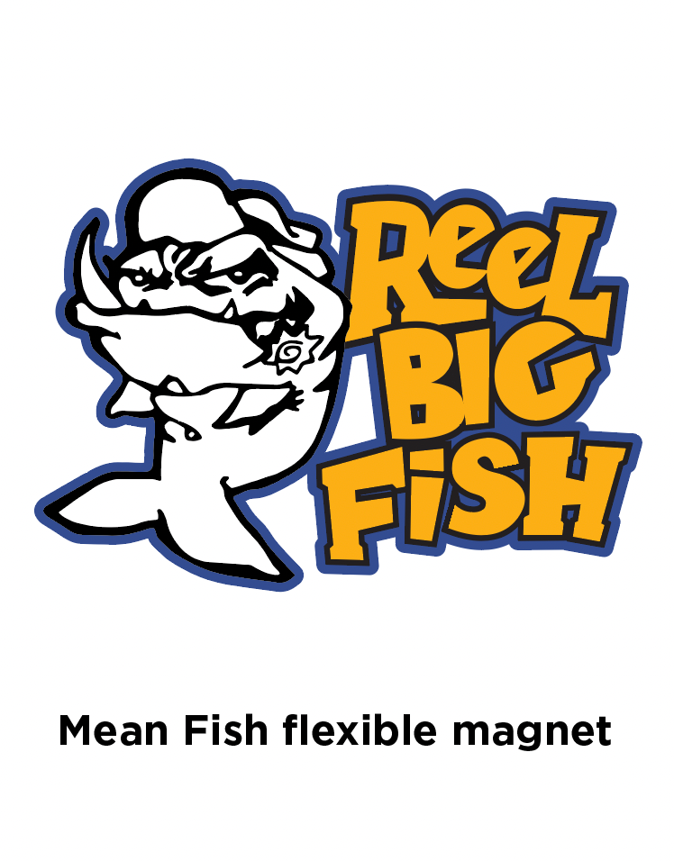 Pre-order: Mean Fish flexi magnet