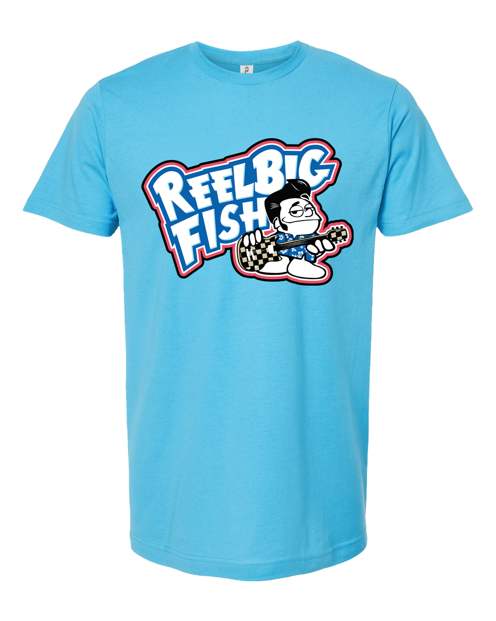 Reel Big Punch Tee (Aqua)
