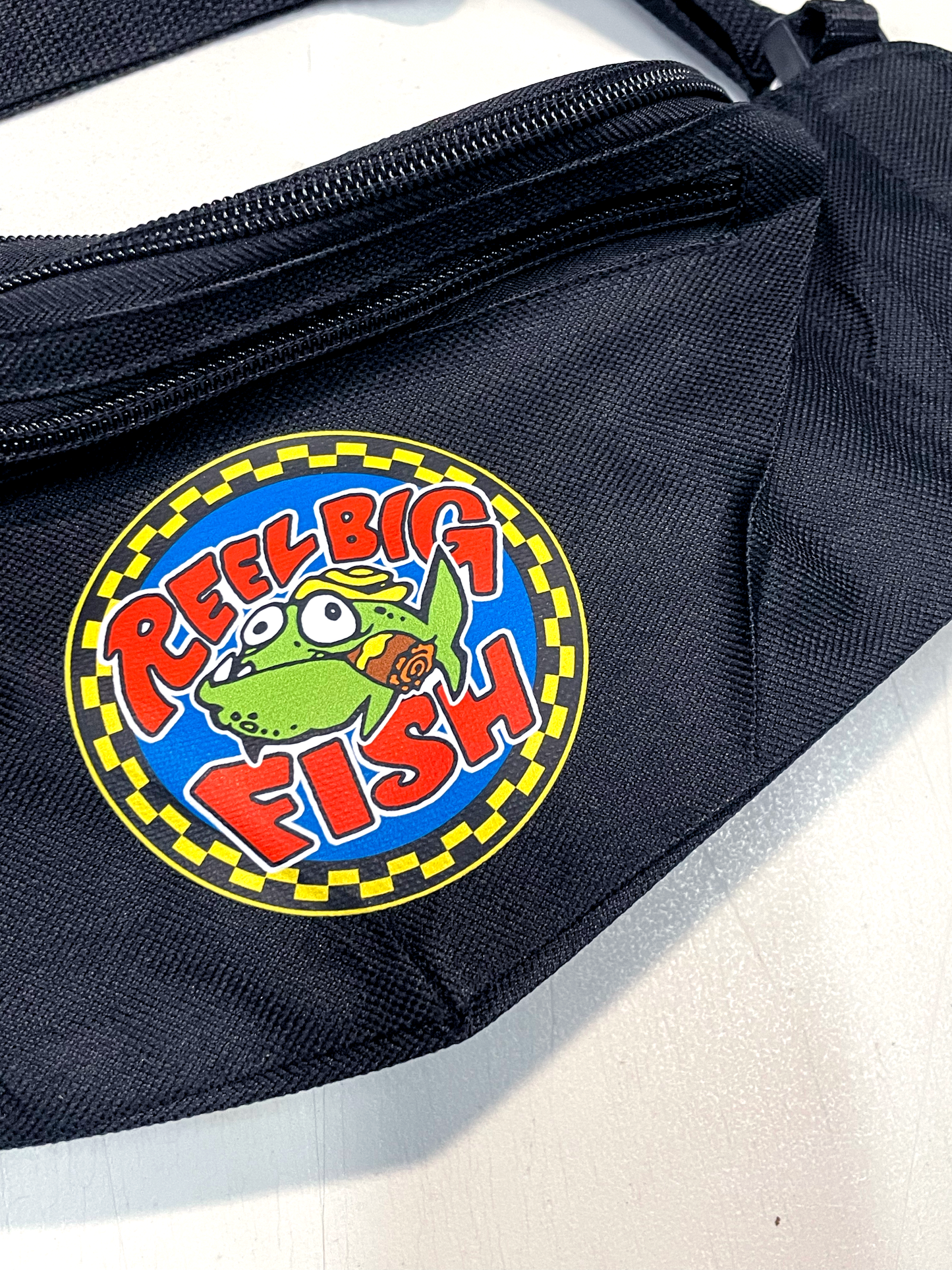 Round Silly Fish fanny pack