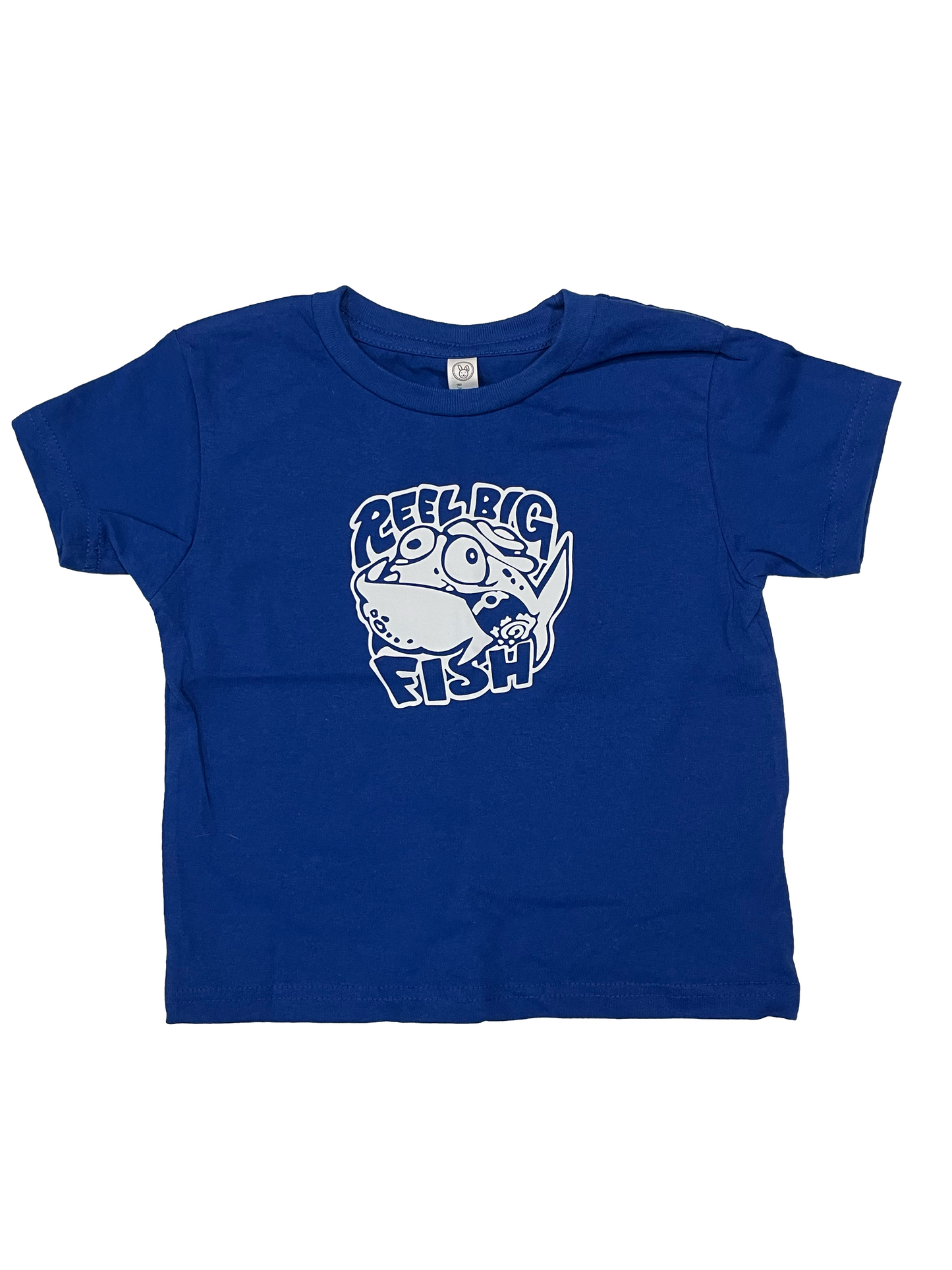 Classic Silly Fish - blue tee - 4T