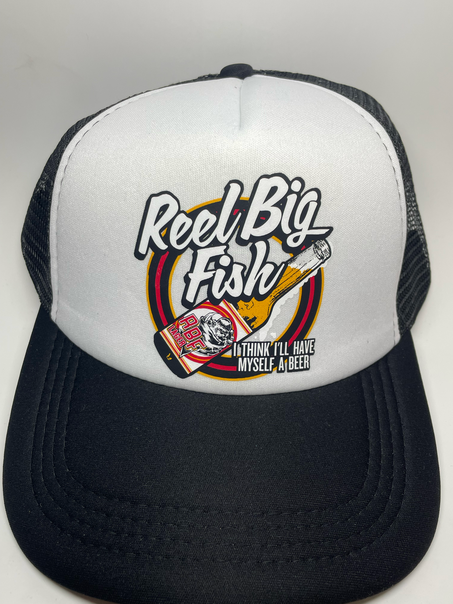 Beer Bottle logo trucker hat
