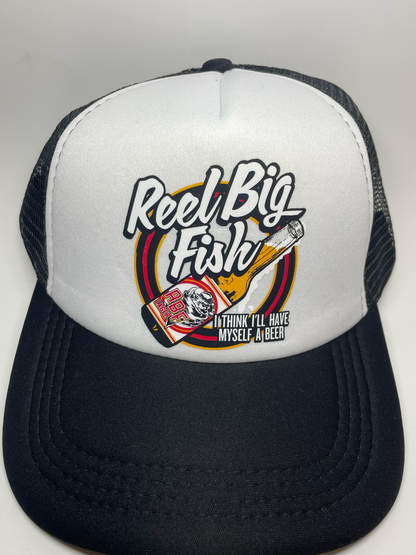 Beer Bottle logo trucker hat