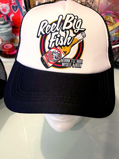 Beer Bottle logo trucker hat