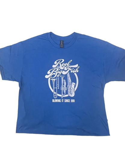 Blowing It T-Shirt - blau