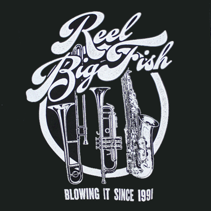 T-Shirt „Blowing It“ - schwarz