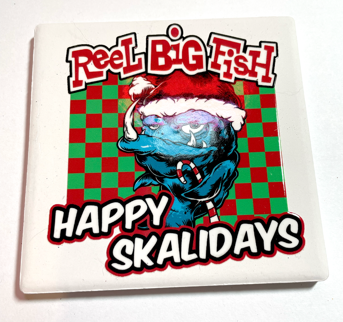 Happy Skalidays 4" coaster (2 styles)