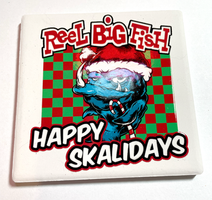 Happy Skalidays 4" coaster (2 styles)