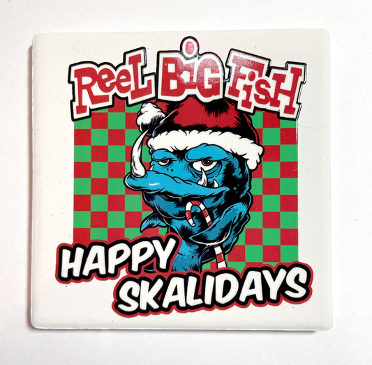 Happy Skalidays 4" coaster (2 styles)