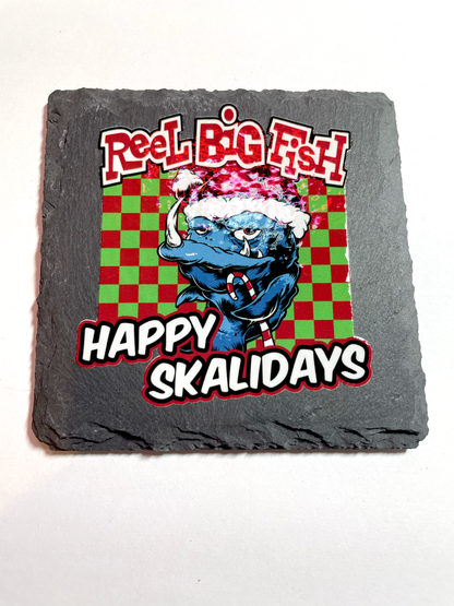 Happy Skalidays 4" coaster (2 styles)