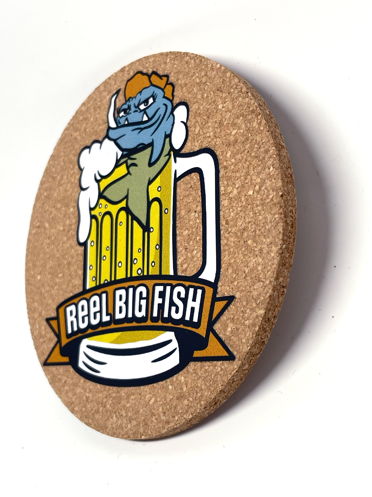 Beer Stein Hot Tub cork coaster