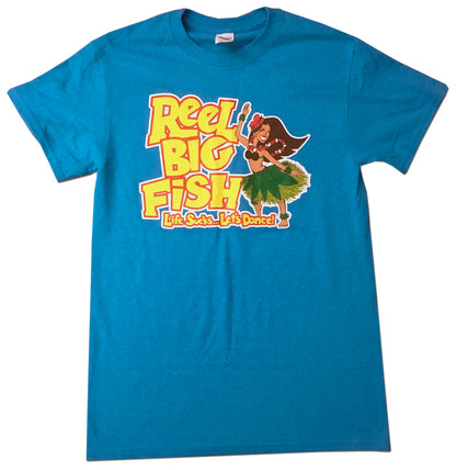 Hula Girl T-Shirt - Himmelblau