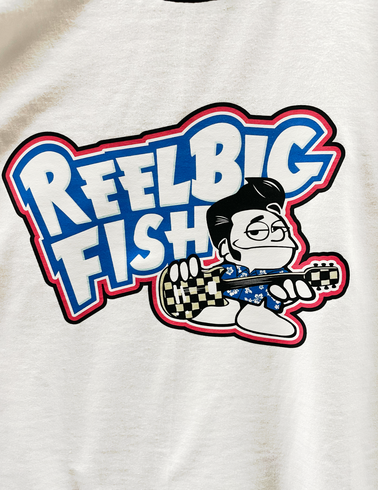 Punchy logo ringer tee