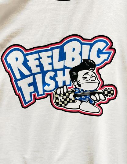 Punchy logo ringer tee