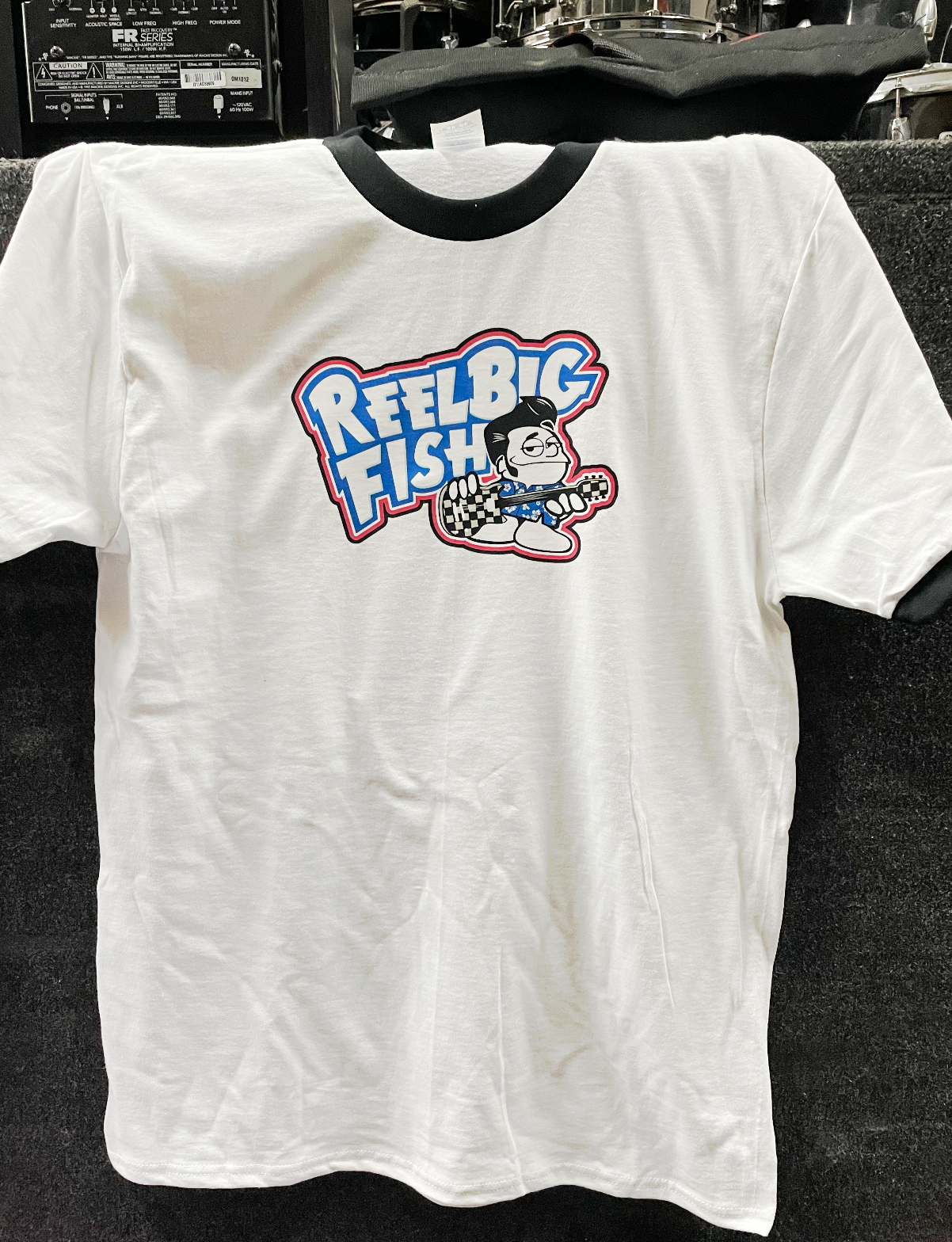 Punchy logo ringer tee