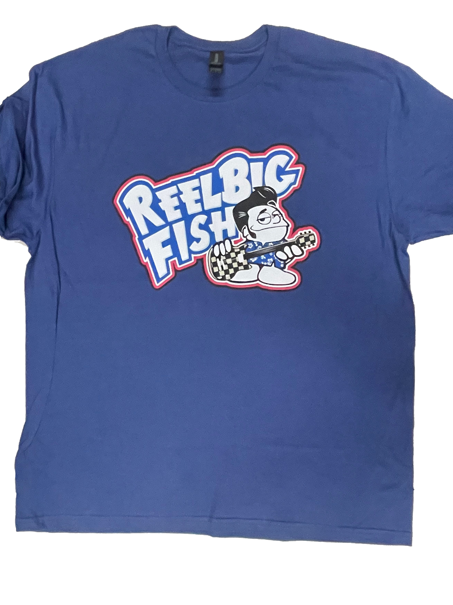 Punchy logo tee - blue - XL