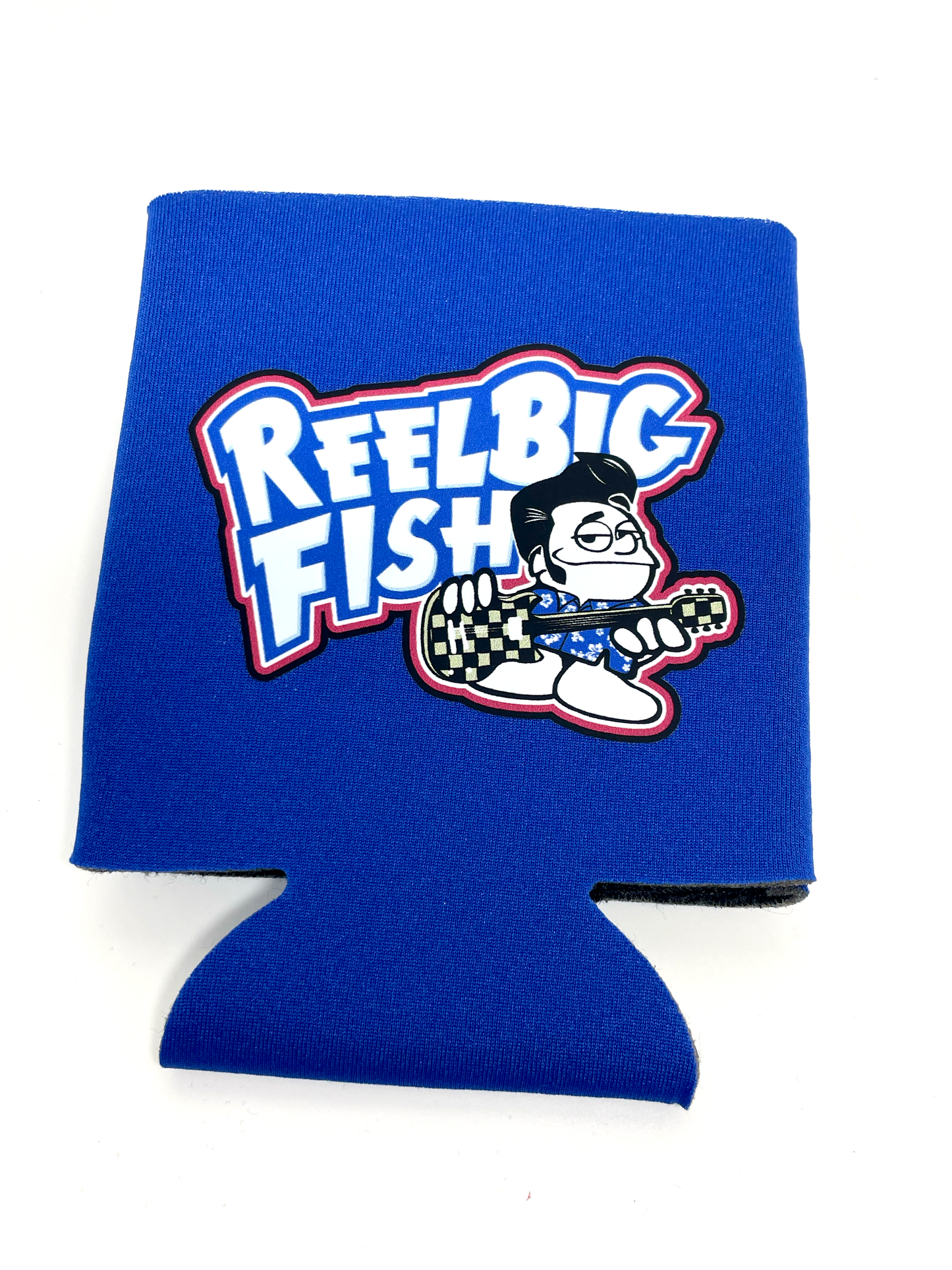 Punchy logo can koozie