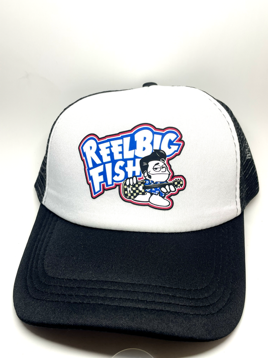 Punchy logo trucker hat