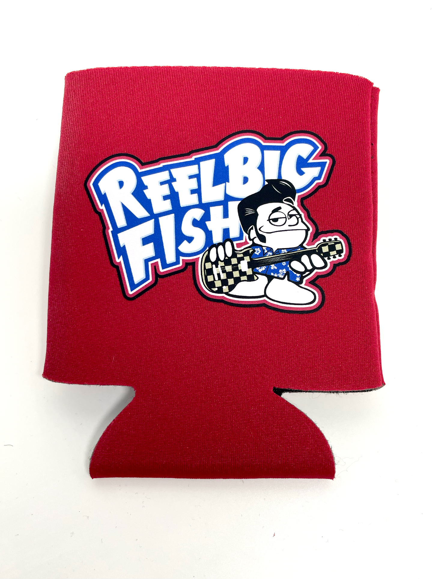 Punchy logo can koozie