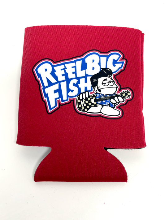 Punchy logo can koozie