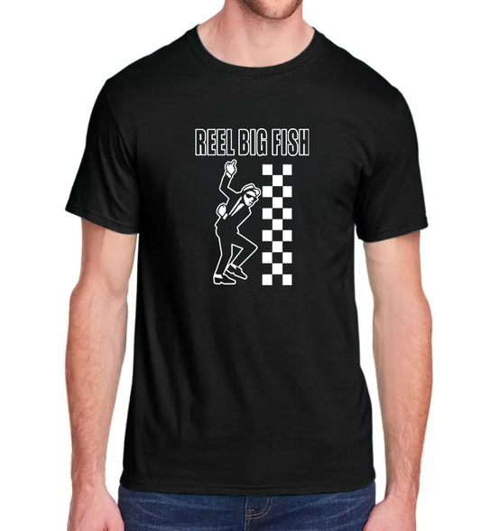 Skafinger black unisex tee