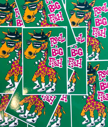 Giraffe vinyl sticker