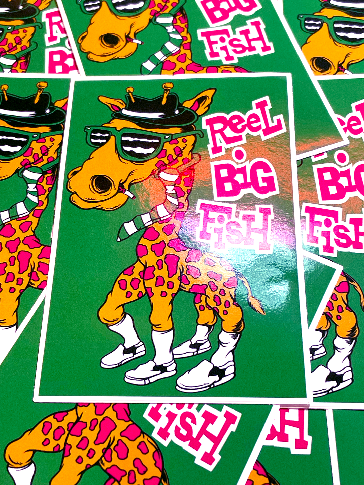Giraffe vinyl sticker