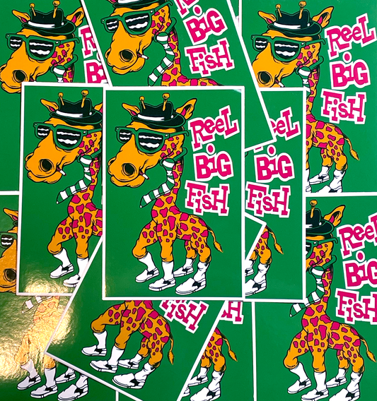 Giraffe vinyl sticker