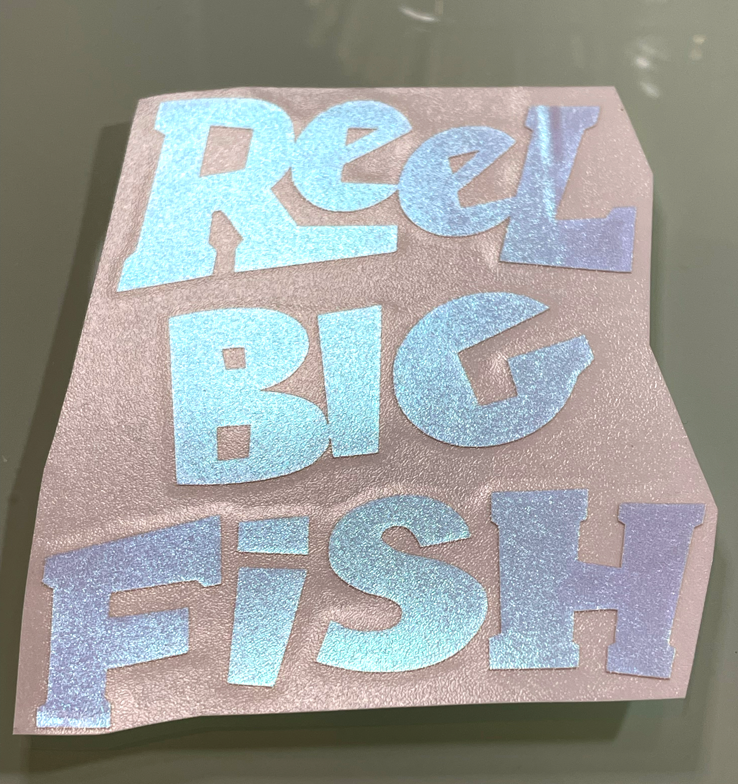 Iridescent Vinyl Logo sticker