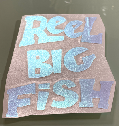 Iridescent Vinyl Logo sticker