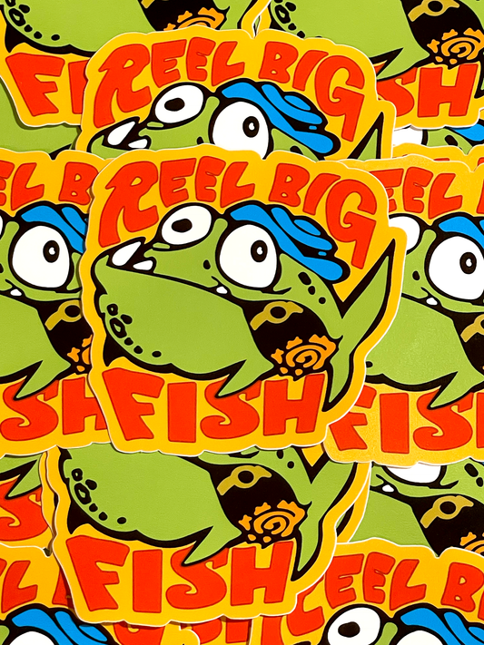 Silly Fish full-color sticker