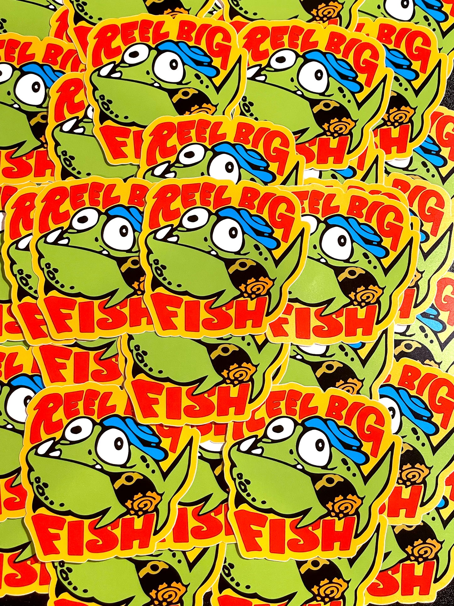 Silly Fish full-color sticker